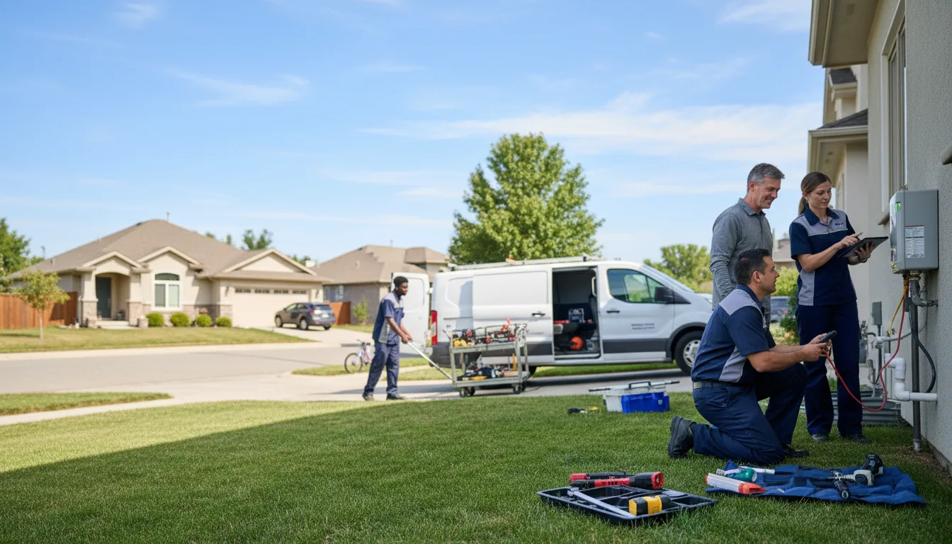Tankless water heater service in Falling Waters, WV